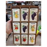 Japanese Ceramic Spice Shaker Set with Holder