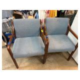Upholstered Wooden Frame Chairs