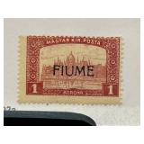 Fiume 1916-18 1 Korona Stamp, Mint Condition