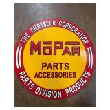Mopar Parts Accessories Advertising Sign