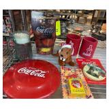 Coca-Cola Memorabilia Collection with Various Item