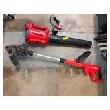 Craftsman Cordless Blower and Trimmer Set