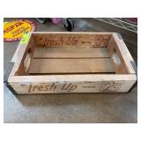 Vintage Wooden 7Up Crate, Dallas, Texas