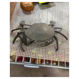 Metal Crab Sculpture from Paradise Collection