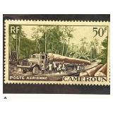 Cameroon 50F Post Aerienne Mint Stamp