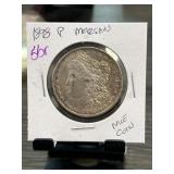 1898-P Morgan Silver Dollar in Flip Holder