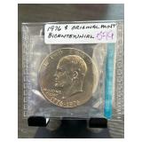 1976 Bicentennial Eisenhower Dollar in Mint Packag