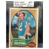 1970 Topps Bob Griese Football Card #10