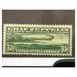 1930 Graf Zeppelin 65Â¢ Airmail Stamp