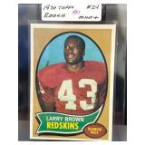 1970 Topps Larry Brown Rookie Card #24