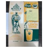 Batman Lemon Drink DairyPak Carton