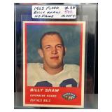 1963 Fleer #28 Billy Shaw Football Card