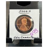 2006-S Lincoln Cent Gem Cameo Proof