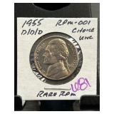 1955-D/D/D Jefferson Nickel RPM-001 Choice Uncircu