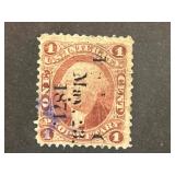 U.S. R3 Revenue Stamp with 1871 Cancel