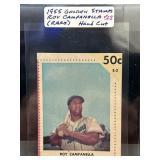 1955 Golden Stamps Roy Campanella Hand-Cut