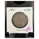 1911 Liberty Head Nickel