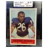 1964 Bennie McRae Philadelphia Rookie Card #21
