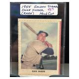 1955 Golden Stamps Duke Snider Hand-Cut