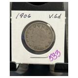 1906 Liberty Head Nickel in a Coin Holder