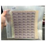 U.S. Postage Stamp Sheets