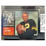 1962 Topps Bobby Layne Football Card #127