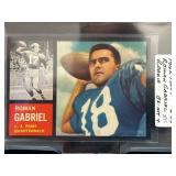 1962 Topps Roman Gabriel Rookie Card #88