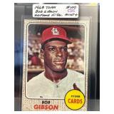 1968 Topps Bob Gibson Baseball Card #100