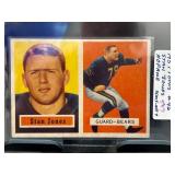 1957 Topps Stan Jones Football Card #96