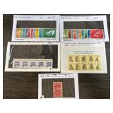 U.S. Stamps and Blocks