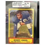 1962 Topps #56 Rosey Grier Football Card