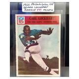 1966 Philadelphia Carl Lockhart Rookie Football Ca