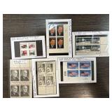 US Stamp Blocks and Plate Blocks