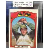 1972 Topps #330 Jim Catfish Hunter Baseball Card