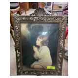 Framed Artwork with Ornate Metal Frame Italy / Bub