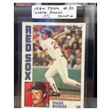 1984 Topps #30 Wade Boggs Baseball Card