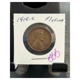 1919-S Lincoln Wheat Cent in Flip