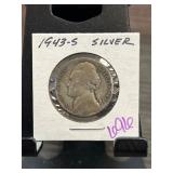 1943-S Jefferson Nickel in Holder