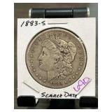 1883-S Morgan Silver Dollar Coin