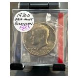 1976-D Bicentennial Kennedy Half Dollar in Mint Pa