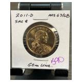 2011-D Sacagawea Dollar Gem Uncirculated