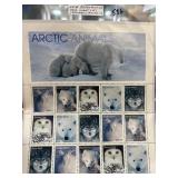 1999 Arctic Animals Mint Stamp Sheet