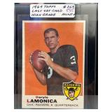 1969 Topps Daryle Lamonica Football Card #263