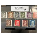 World War II Era Deutsches Reich Stamps