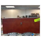 Wooden Cigar Humidor With Glass Top