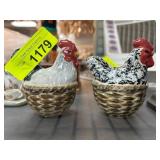 Enesco Chicken Salt and Pepper Shakers