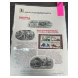 American Postal Bicentennial Commemorative Panel