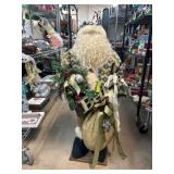 Decorative Santa Figure Holding Sack