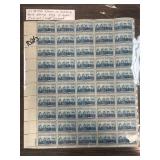 1952 Women in Armed Services Stamp Sheet