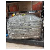 Woven Pouf With Neutral Fabric Base